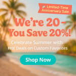 Celebrate 20 Years of Creativity – Enjoy 20% Off Summer Favorites!